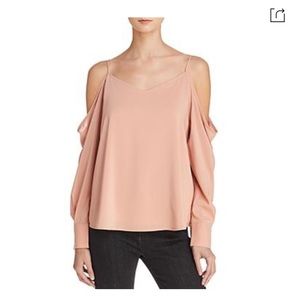 Bardot - Bianca Cold-shoulder Top In Bloom Pink